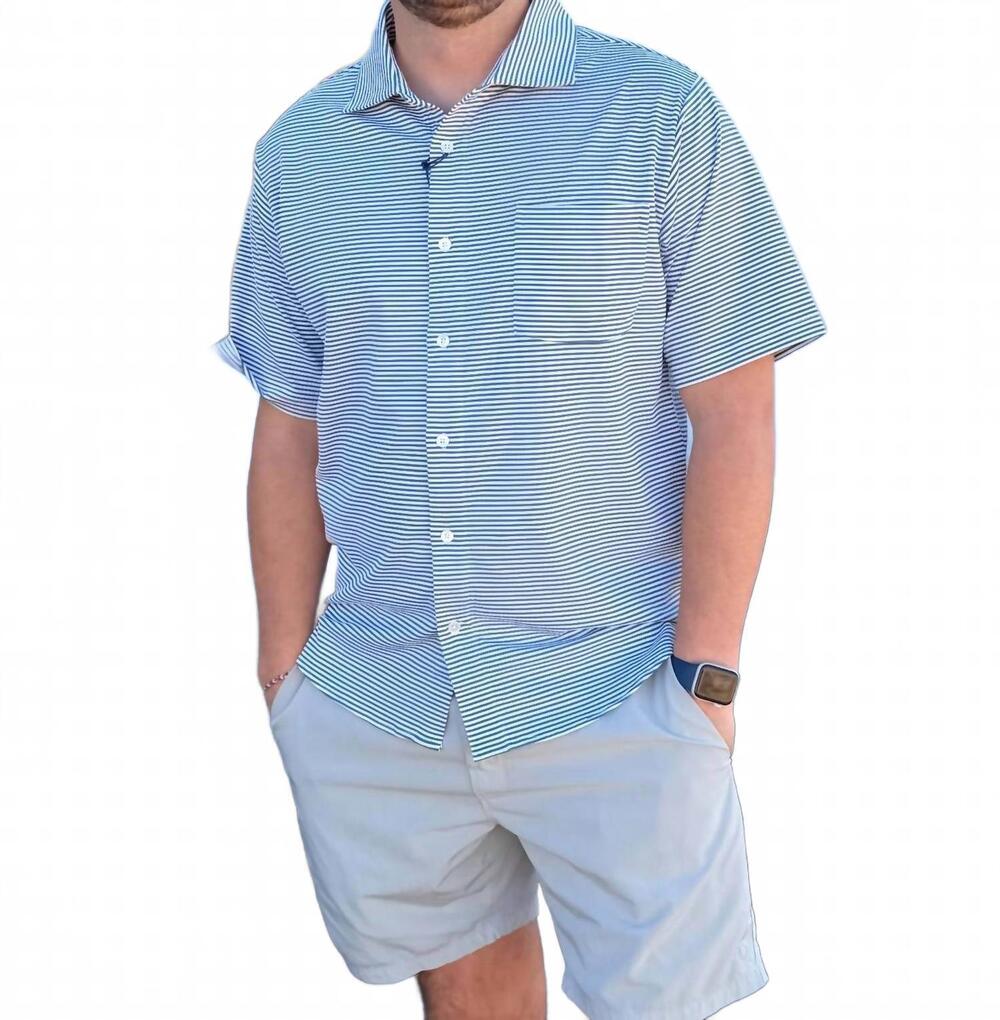 NEW ONWARD RESERVE drift shirt in naval academy in blue